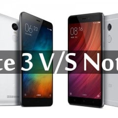 Xiaomi Redmi Note 3 pro VS Redmi Note 4X