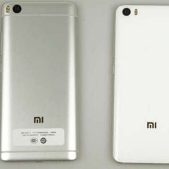 Xiaomi Mi5 VS Mi5s