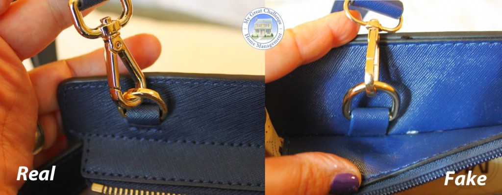 bandouliere vrai sac et imitation de mickael kors selma