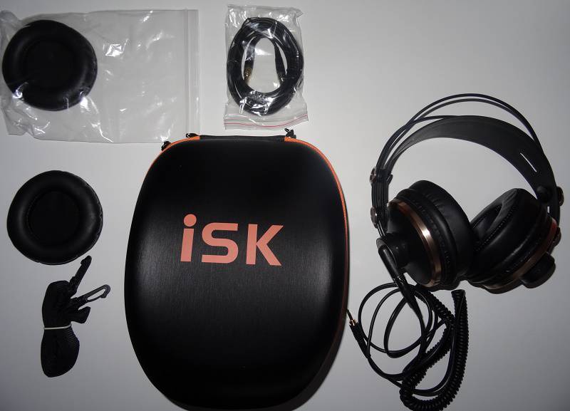 ISK HD9999 - casque cables écouteurs boite - gearbest et avis-express