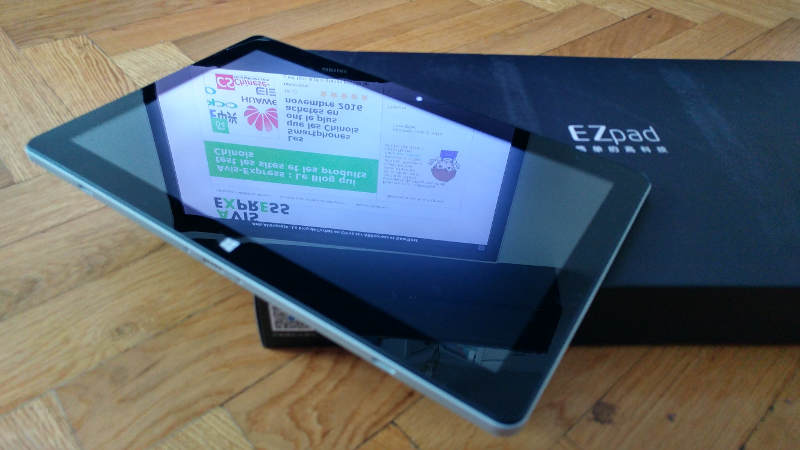 Jumper EZpad 6 - tablette tactile design et finitions