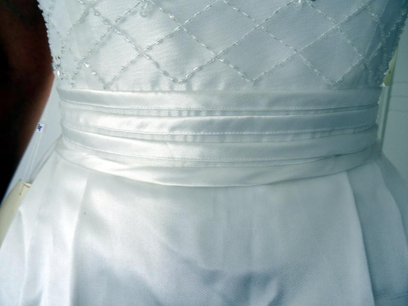 Robe de mariée lightinthebox - ceinture