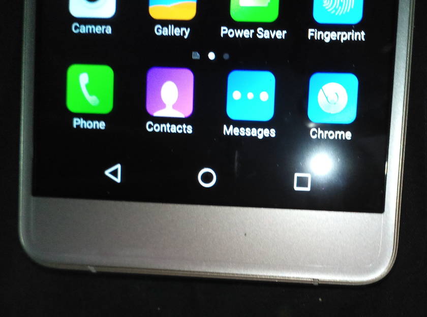 Leagoo-M8-bas du smartphone icone ecran