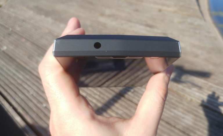 Câble + écouteurs K-S-Trade Pour Oukitel K10000 Mix - USB-C/Micro-USB, 1m, LED Bleue