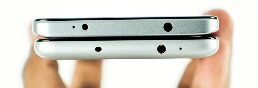 Xiaomi-Redmi-Note-4-vs-Redmi-Note-3-épaisseur prise jack