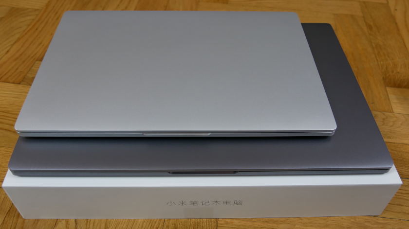 Comparatif Xiaomi Air 13 Xiaomi Mi NoteBook Pro taille