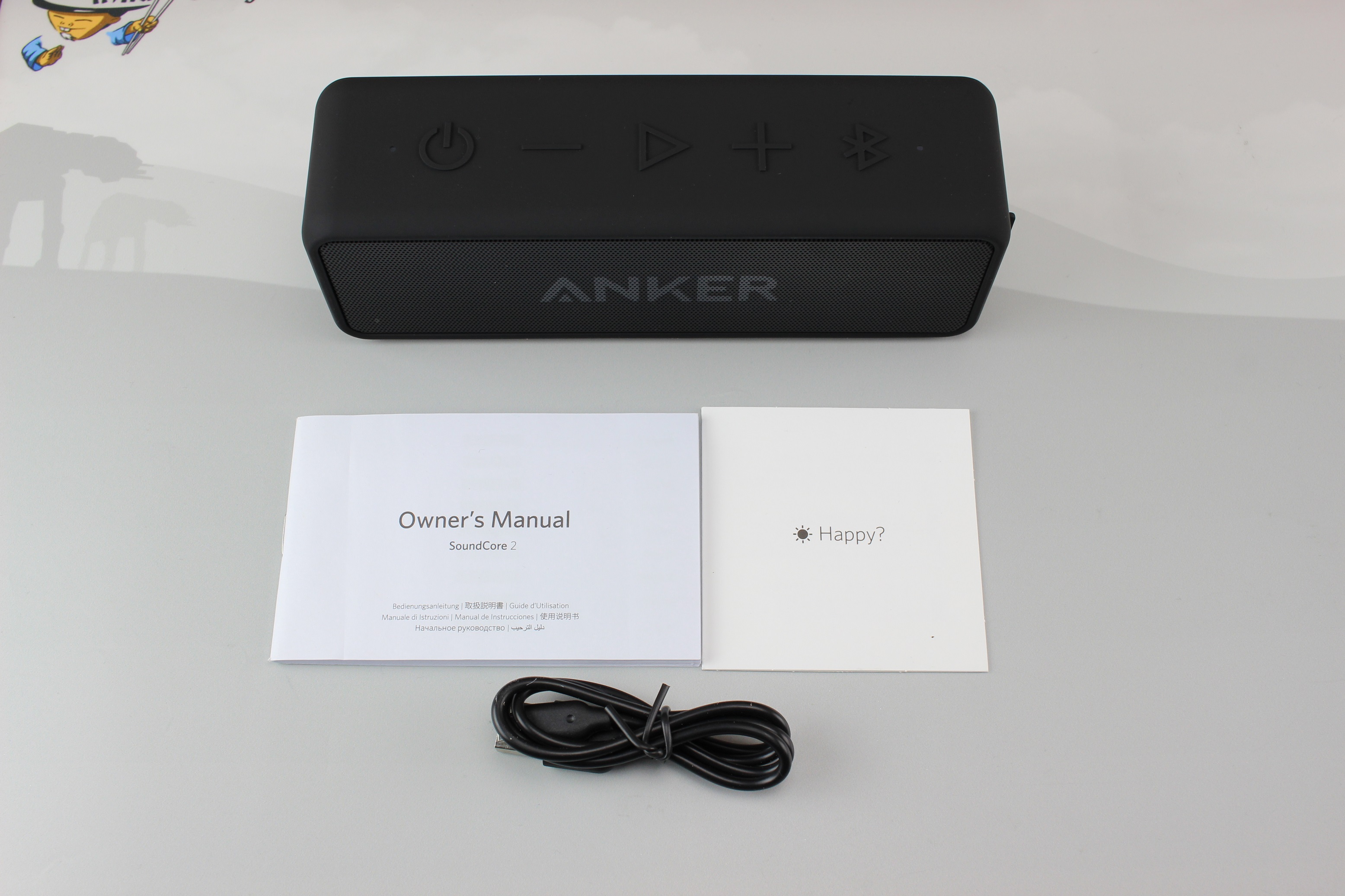 Anker Soundcore 2 contenu de la boîte