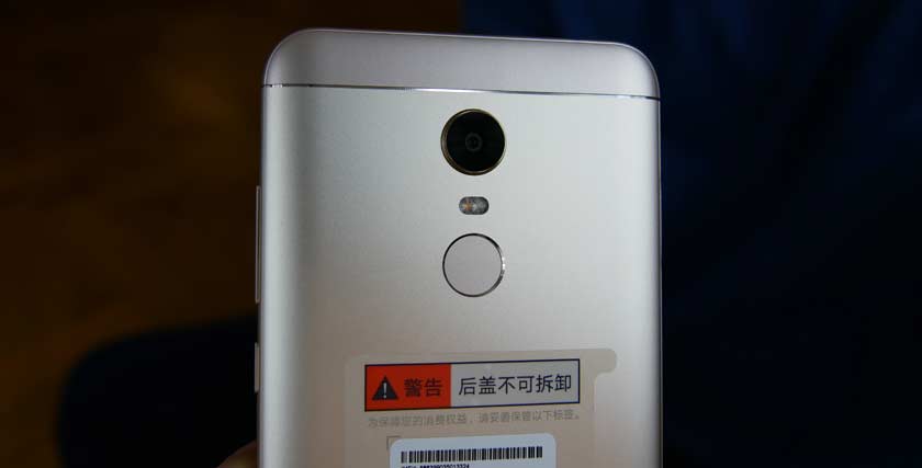 Test Xiaomi Redmi 5 Plus capteur photo et empreinte digitale