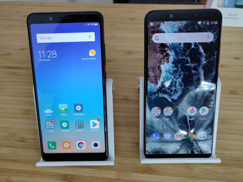 Test Xiaomi Mi A2 MIUI vs Android One