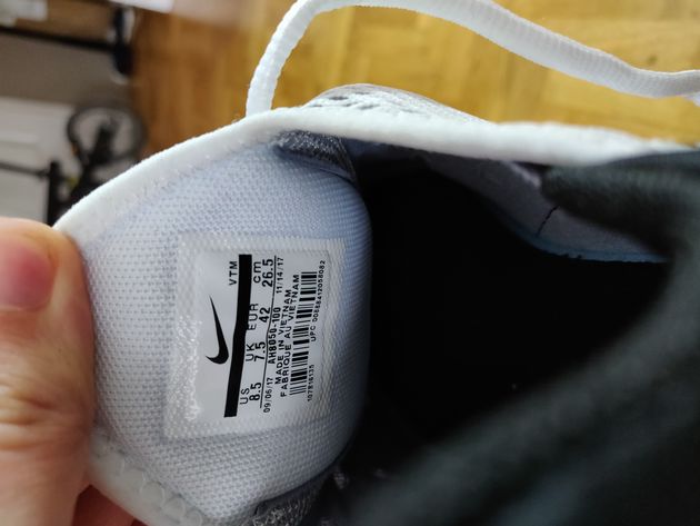 Test Nike Air Max 270 étiquette