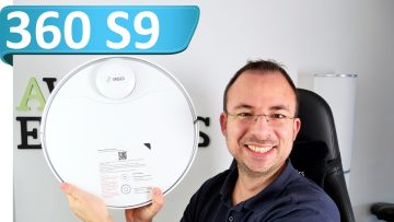 360 S9 – Test daspiration, de lavage de sol et dapplication