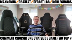 Comparatif des chaises de gaming haut de gamme