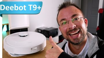 Deebot T9+ ❤️ Lultra haut de gamme des aspirateurs robots dEcovacs