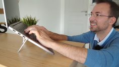 Test dun support pour PC portable à 13€