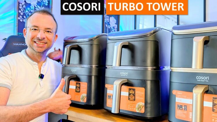 Cosori Turbo Tower /Pro /Smart ❤️ Les Air Fryer verticaux de 10.8l