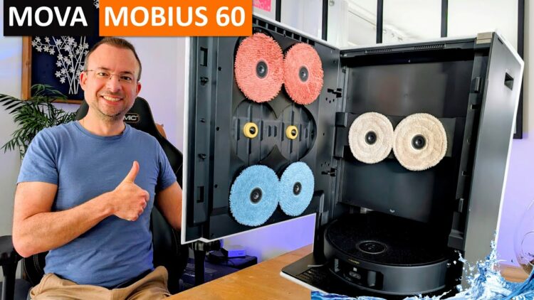Mova Mobius 60 – Le robot qui adapte son lavage à tous les sols