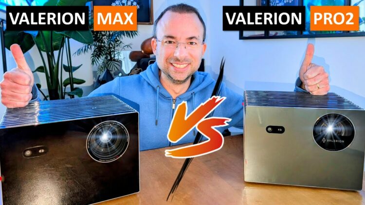 Valerion Max VS Pro2 – COMPARATIF au sommet des vidéoprojecteurs
